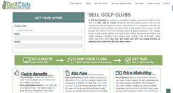 Desktop Screenshot of golfclubbrokers.com